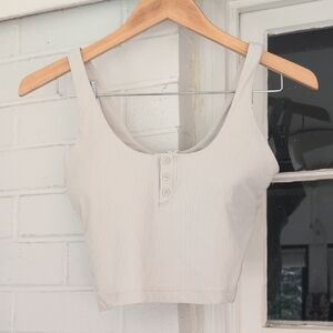 Lululemon Align Ribbed Henley Tank Top